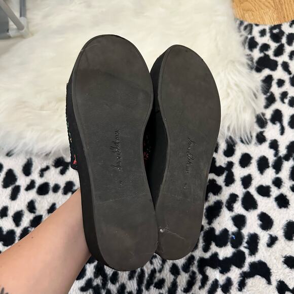 Sam Edelman Wendi Floral Platform Slide Sandal Black Size 8 - Picture 4 of 6